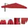 MCW Ersatzbezug für Ampelschirm A96 Polyester 3 x 4 m Rot