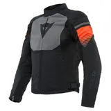Dainese Air Fast Tex Motorradjacke Schwarz/Grau/Rot 50