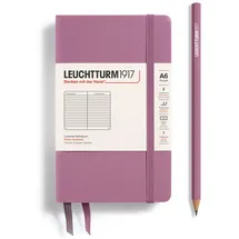 Leuchtturm 1917 Leuchtturm1917 Notizbuch Pocket A6, Hardcover Dusty Rose, liniert,