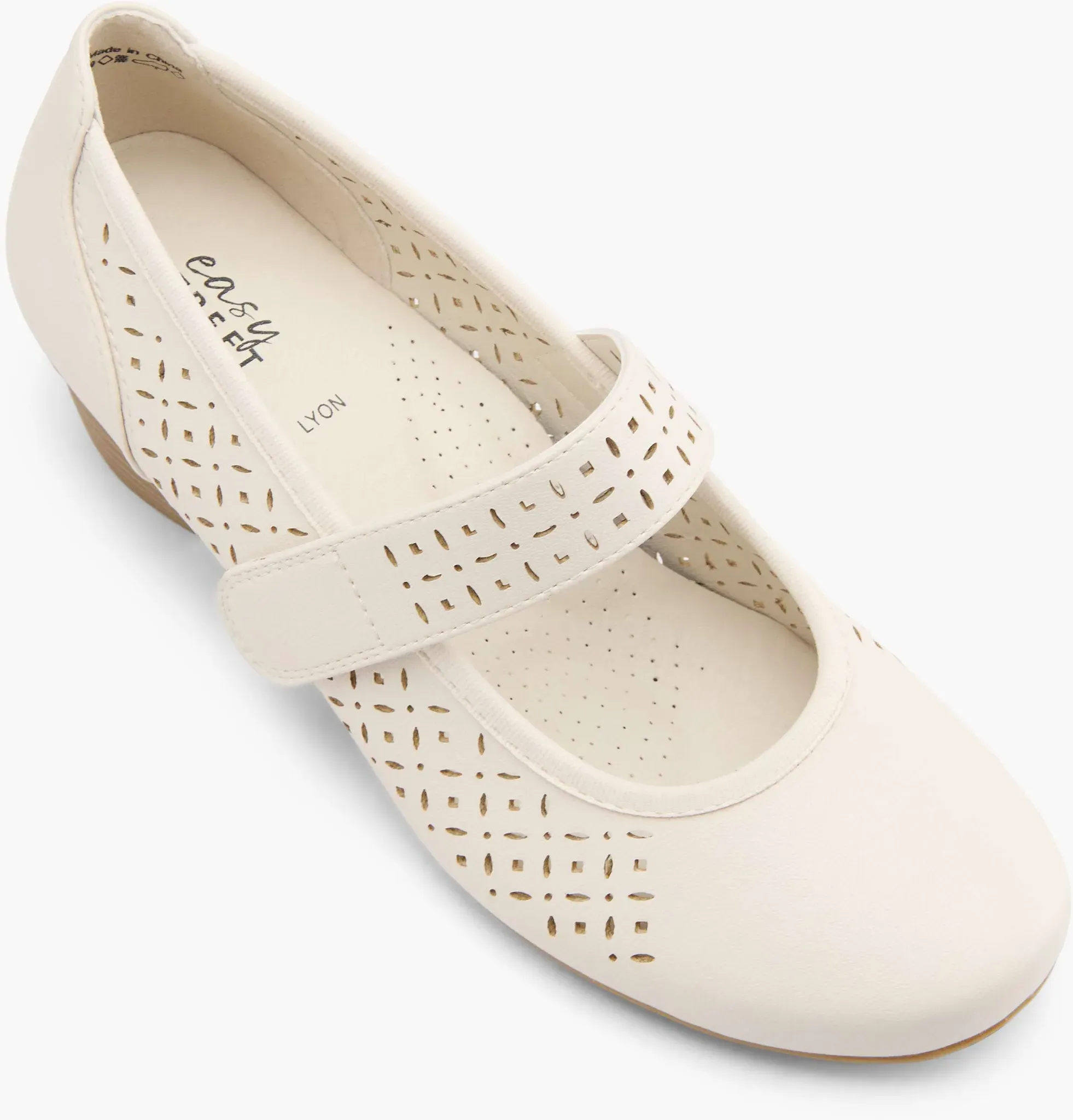 Easy Street  Spangenpumps Beige, Damen, Größe: 6, Material: Synthetik/Textil - Easy Street  Spangenpumps Beige, Damen, Größe: 6, Material: Synthetik/Textil - woman - Beige