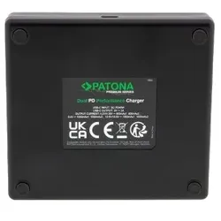 Dual PD Performance Ladegerät + 4 Premium 18650 Zellen + USB-C Input