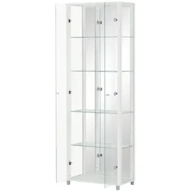 Möbel Kraft Vitrine ¦ weiß ¦ Maße (cm): B: 58 H: 172 T: 33.0