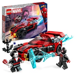 LEGO Marvel 76244 Miles Morales vs. Morbius, Spider-Man Spielzeugauto