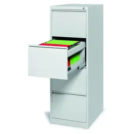 Stier Hängeregistraturschrank 4 Schubladen 133,0 x 46,5 x 62,0 cm