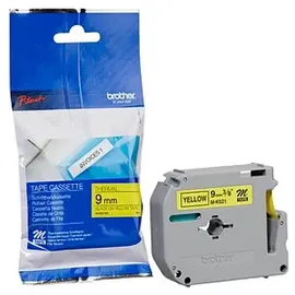 Brother Schriftband MK-621 schwarz auf gelb 0,9cm x 8m