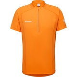 Mammut Aenergy FL Half Zip T-shirt Men tangerine-dark tangerine, M