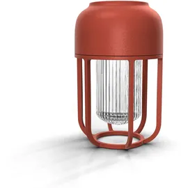 Houe Solarleuchte Aluminium/Kunststoff 21,0 cm inkl. LED-Lampe rot