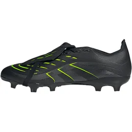 adidas Predator League Fold-Over Tongue FG/MG Herren Core Black/Carbon/Lucid Lemon 42