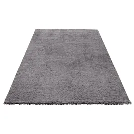 OTTO home Teppich OTTO HOME "Desner, Hochflor Teppiche" Gr. 8, grau, B:300cm H:35mm L:400cm, Kunstfaser, Teppiche, Teppich, Mikrofaser, weich, flauschig, Wohnzimmer, Schlafzimmer, Kinderzimmer