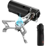 evocamp Gaskocher faltbar mit Tragetasche, ohne Gaskartuschen