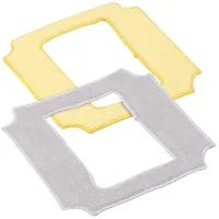 Sichler Haushaltsgeräte 2er-Set Ersatz-Wischpads für Profi-Fensterputz-Roboter PR-040