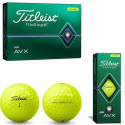 Titleist AVX 2021 3er Packung gelb