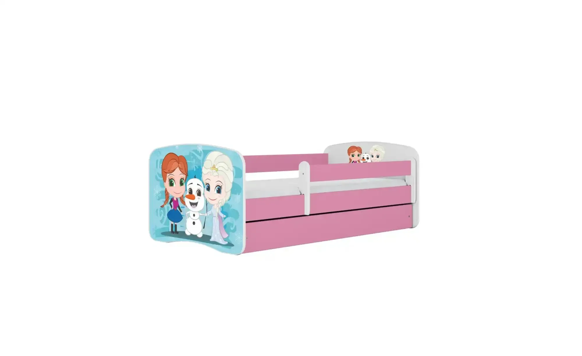 Bett   ¦ rosa/pink ¦ Maße (cm): B: 90 H: 61