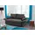 Jockenhöfer Schlafsofa Mikrofaser 2-Sitzer Grau