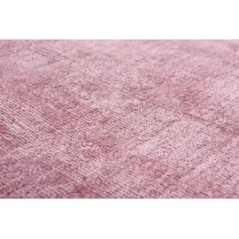 Tom Tailor Shine uni Kurzflorteppich 65 x 135 cm rose