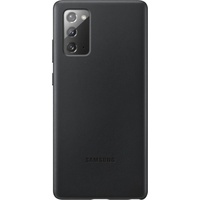 Samsung Leather Cover Galaxy Note20 Schwarz