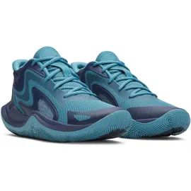 Under Armour Jet '25 Herren Boundless Blue/Metallic Gravel 40,5
