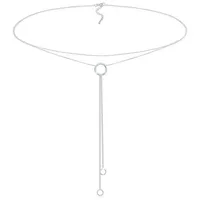 Elli Halskette Choker Kreis 925 Sterling Silber