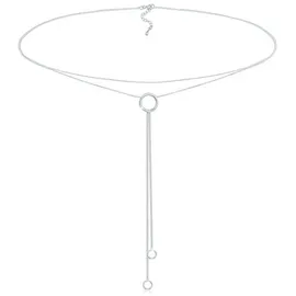 Elli Halskette Choker Kreis 925 Sterling Silber
