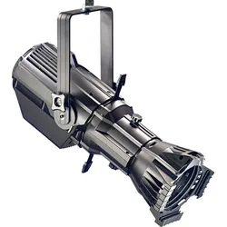 200-Watt Profile Bühnenlicht, Tageslicht, schwarzes Kunststoffgehäuse (Fix Linse Spot 200)