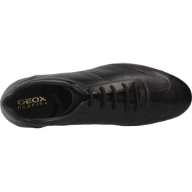 GEOX Symbol mit GEOX Spezial Membrane, Freizeitschuh, Halbschuh, Schnürschuh Geox schwarz 39