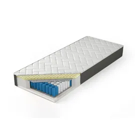 kaiser möbel Taschenfederkernmatratze Singapur 90 x 200 cm H3 | H1