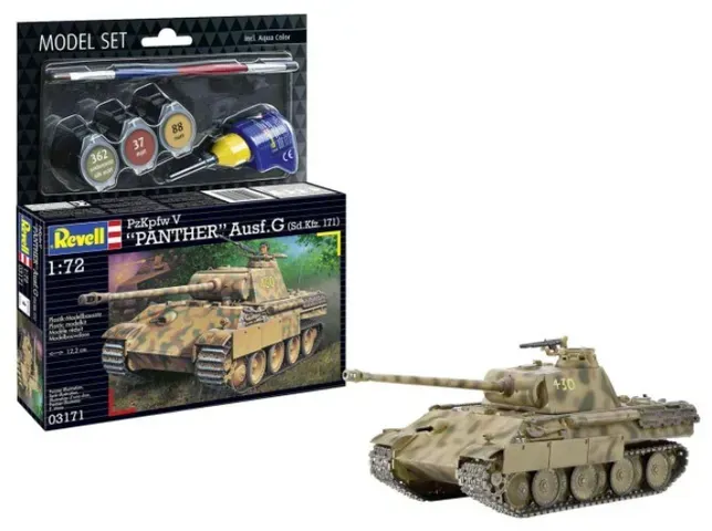 Revell  63171 Model Set 1:72 PzKpfw V Panther Ausf.G (Sd.Kfz. 171)