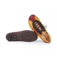 Think Schnürschuhe rot Kong rosso/kombi 1292-5000 - CKN 324 Gr.44