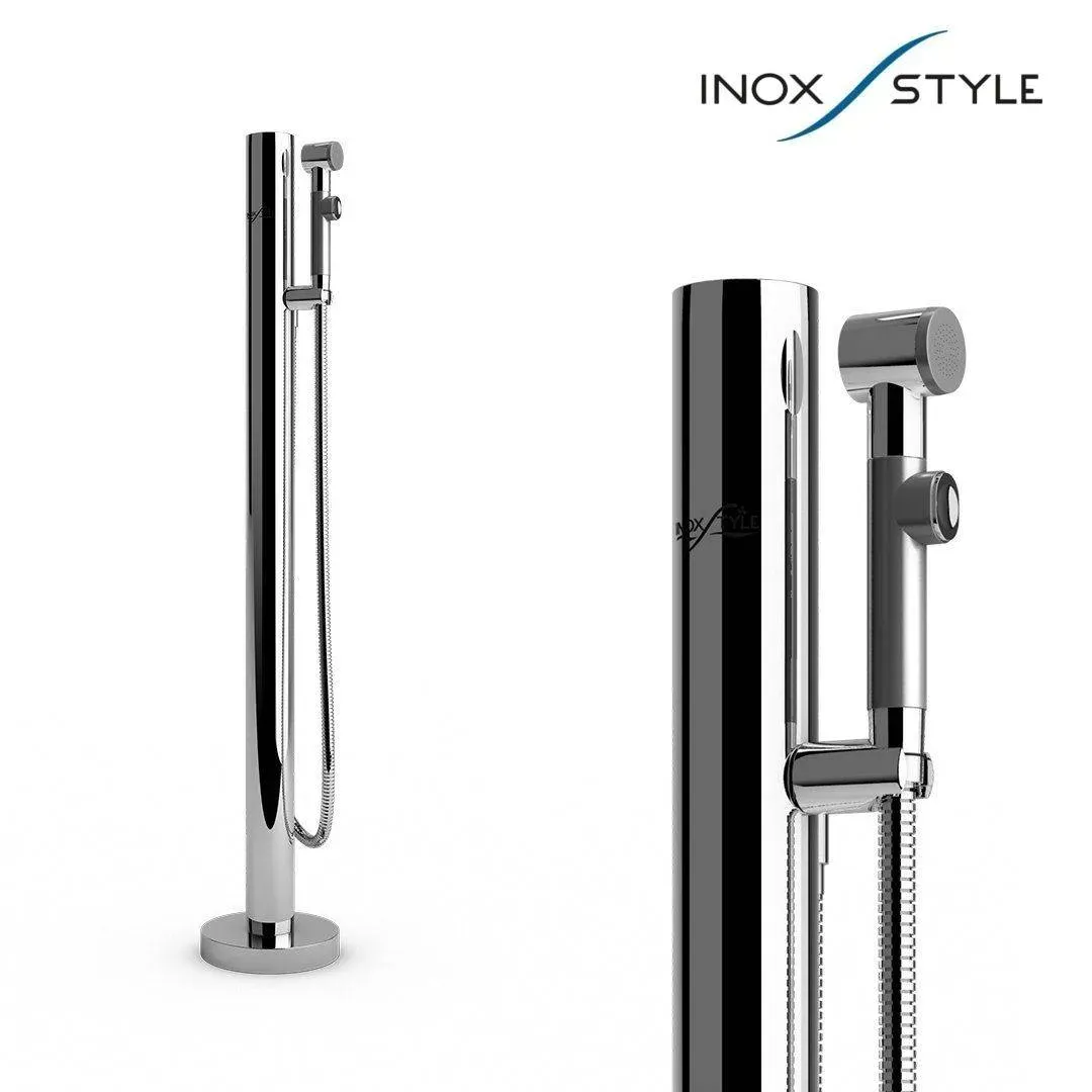 Inoxstyle Telefono Shut-Off Außendusche - velvet-steel-Finish