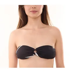 O`NEILL Damen Bandeau-Bikini Bikini-Oberteil mit abnehmbaren Trägern Bademode 0A8531 9911 Schwarz - 36