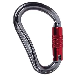 C.A.M.P. Atom 3Lock HMS-Karabiner Grau