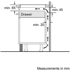 Bosch Herdset Bosch Backofen Schnellaufheizung mit Induktionskochfeld Bratsensor - autark, 60 cm