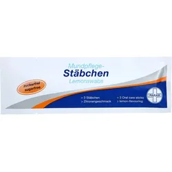 LEMON SWABS Mundpflegestäbchen Zitrone 15 St.