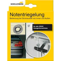 Schellenberg Notentriegelung für DRIVE bei Stromausfall