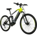 Totem E-MTB Fully 29" Youin MT-L Mittelmotor 80NM / 20Ah stahlgrau-lime