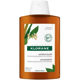 Klorane Klorane, Shampoo, Anti-Schuppen Shampoo mit Galanga (400 ml, Flüssiges Shampoo)