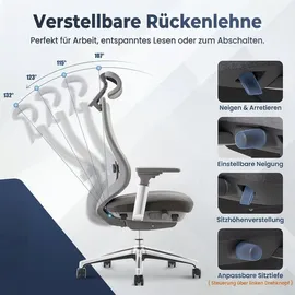 colamy XK Atlas Netzstoff Dunkelgrau