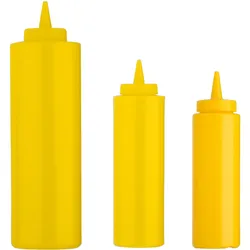 Squeeze Flasche gelb - 0,23l - 0,23l