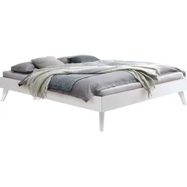 Hasena Bett Calvari 120 x 200 cm Holz Weiß