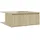 furnicato Couchtisch Sonoma-Eiche Braun 80 x 31 x 80 cm