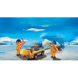 Playmobil City Action Flugzeugschlepper mit Fluglotsen (5396)