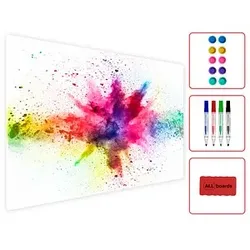 ALLboards Magnettafel 90,0 x 60,0 cm Farbenfroh