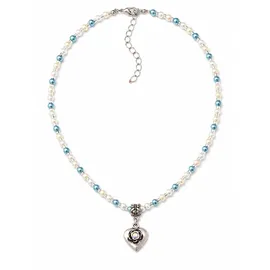 Allgäu Rebell Collier Marisa Weiß / Glas