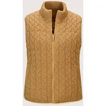 Madeleine Strickweste senf L-XL