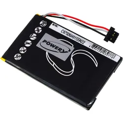 Powery Akku für Navigon 70 Premium