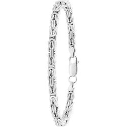 Lucardi Armband 925 Silber - 19.0 Herren 