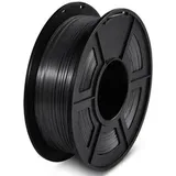 SUNLU Filament Silk, PLA+, 1,75mm, 1kg, schwarz