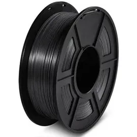 SUNLU Filament Silk, PLA+, 1,75mm, 1kg, schwarz