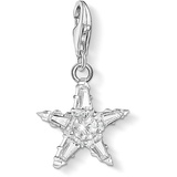 Thomas Sabo Damen Charm-Anhänger Stern 925 Sterling Silber 1804-051-14