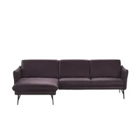 himolla Ecksofa Leder  1928 ¦ lila/violett ¦ Maße (cm): B: 280 H: 83 T: 175.0